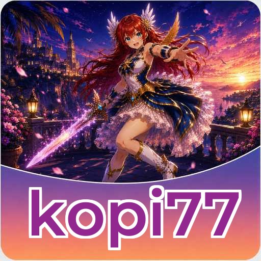 Layar pertama kopi77 setelah pemasangan di Android